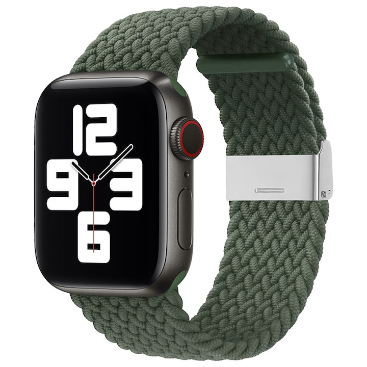 ΠΠ°ΠΈΡΠΊΠ° fixGuard Strap Fabric Band Π·Π° Apple Watch 6 / 5 / 4 / 3 / 2, 42mm / 44mm, Green