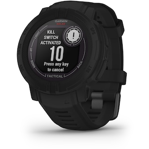 Ceas Smartwatch Garmin Instinct 2, 45mm, Solar, Tactical Edition, Black