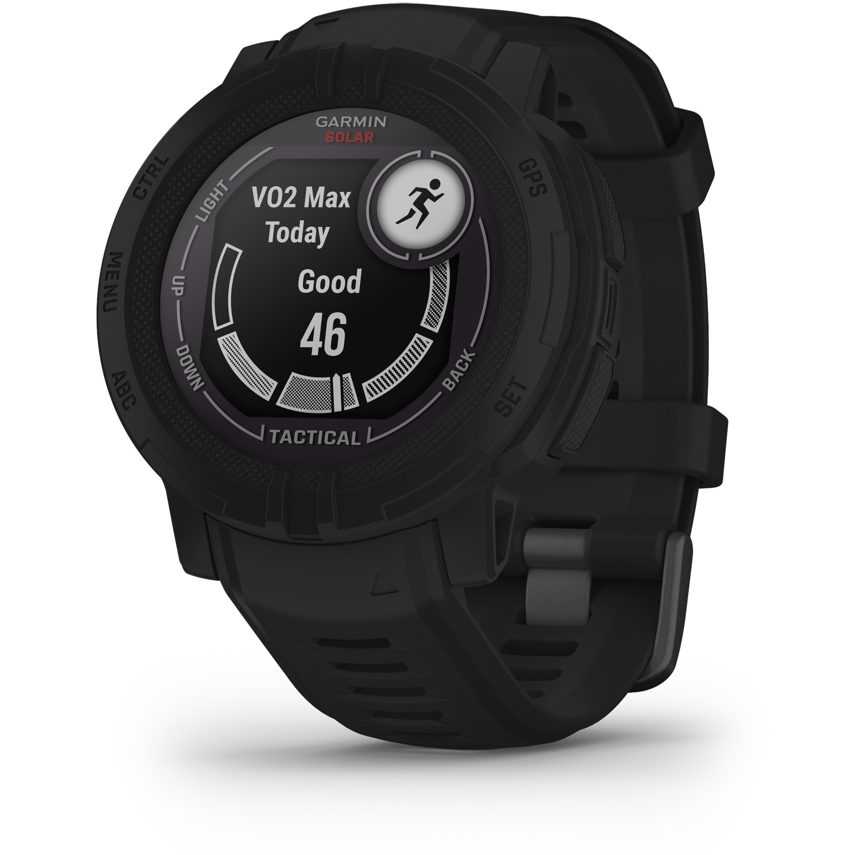 Ceas Smartwatch Garmin Instinct 2, 45mm, Solar, Tactical Edition