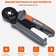 Set cleste de sertizare pini conectori cu 1200 bucati terminale conductori 0,08-6 mm², Preciva HSC4