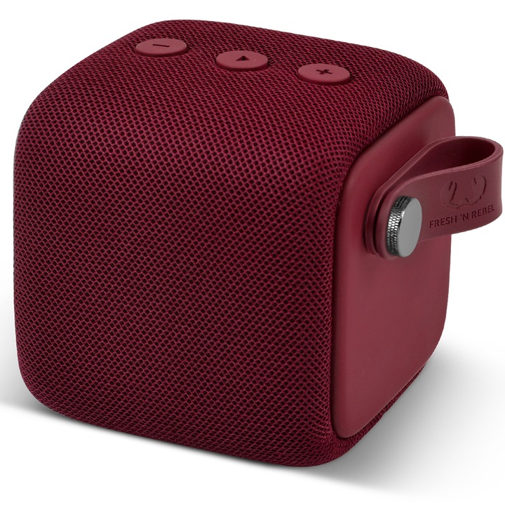 Boxa Bluetooth Fresh 'n Rebel, „Rockbox Bold S”, impermeabila,rosu