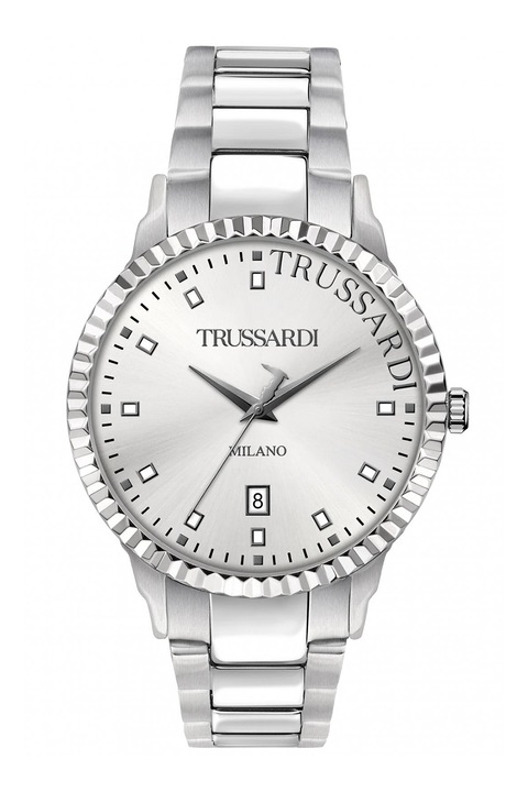 Trussardi, Rozsdamentes acél karóra, Ezüstszín