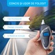 Alcool Tester Gemevo® Etilotest Profesional Digital, Portabil, Functie de memorare, Acuratete +/- 0.01%BAC, Display LCD, Culoare Negru