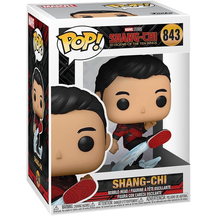 Figurina - Marvel Studios - Shang-Chi and the Legend of the Ten Rings, Rosu, 9.5 cm