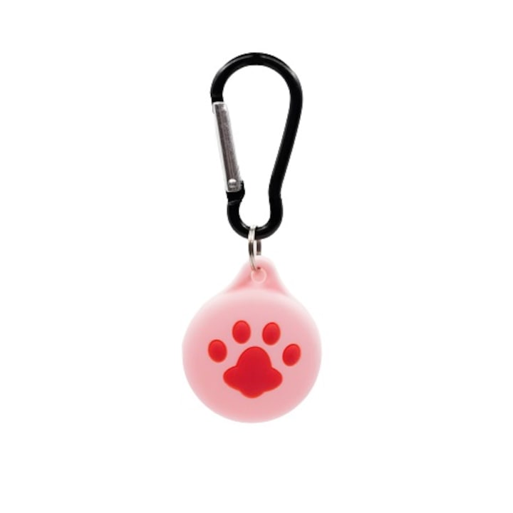 Husa breloc pentru Apple AirTag, My Pet, din silicon