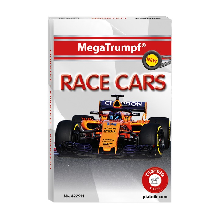 Joc de carti Piatnik, Megatrumpf - Race Cars