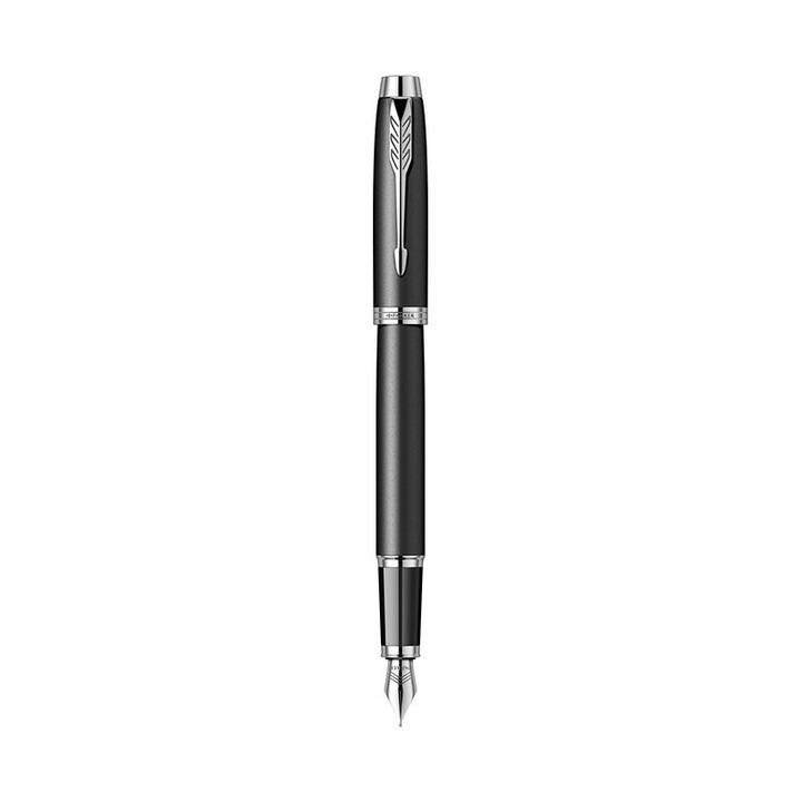 Stilou Parker IM Royal Essential negru mat cu accesorii cromate