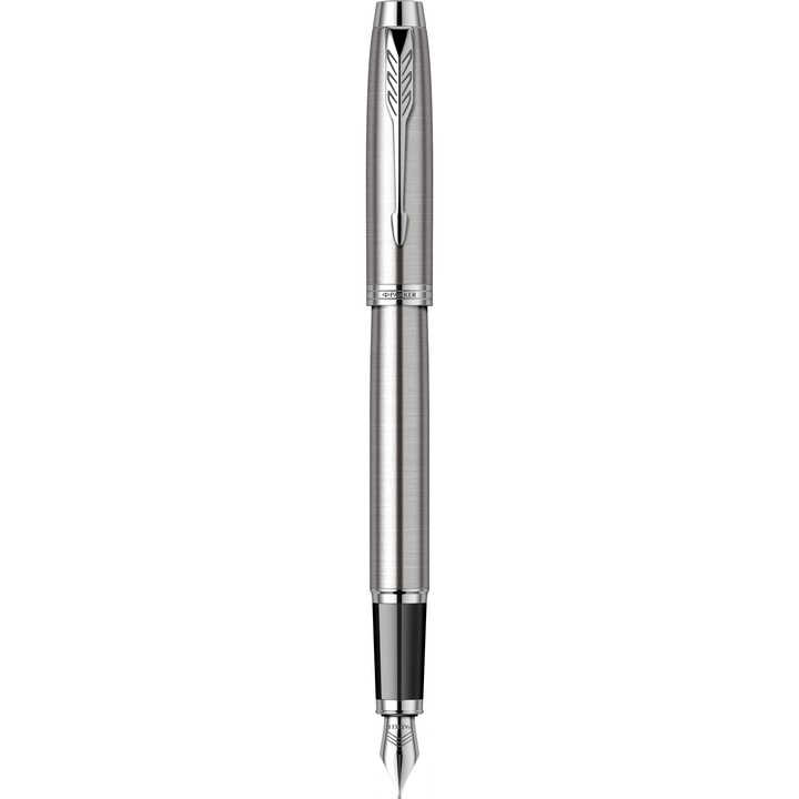 Parker IM Royal Essential Stainless Steel CT töltőtoll, ezüstszín