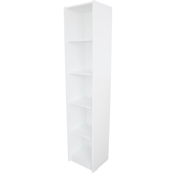 Raft birou, Alb, 40 x 190 x 36 cm