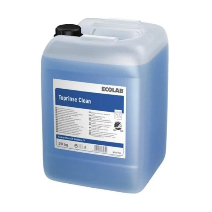 Aditiv de clatire pentru masinile profesionale de spalat vase, Ecolab Toprinse, 20 kg