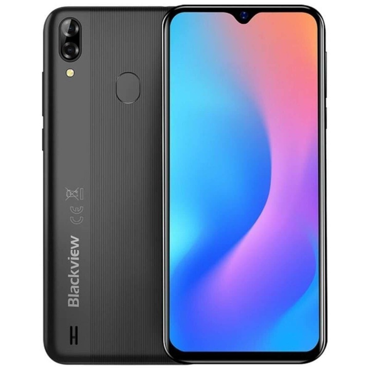 Blackview A60 Pro Dual SIM 3GB RAM 16GB, mobiltelefon fekete EU