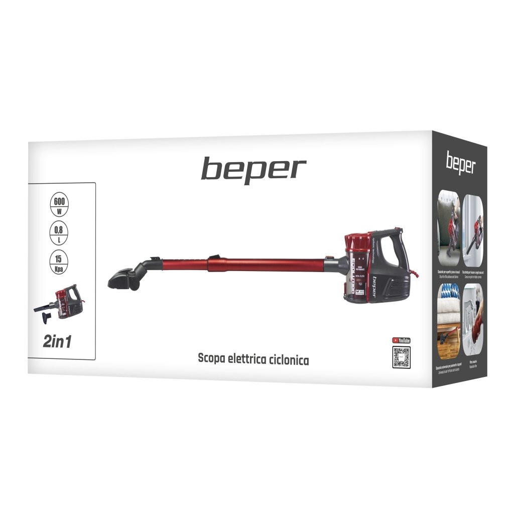 Aspirator vertical 2 in 1, Beper, P202ASP001