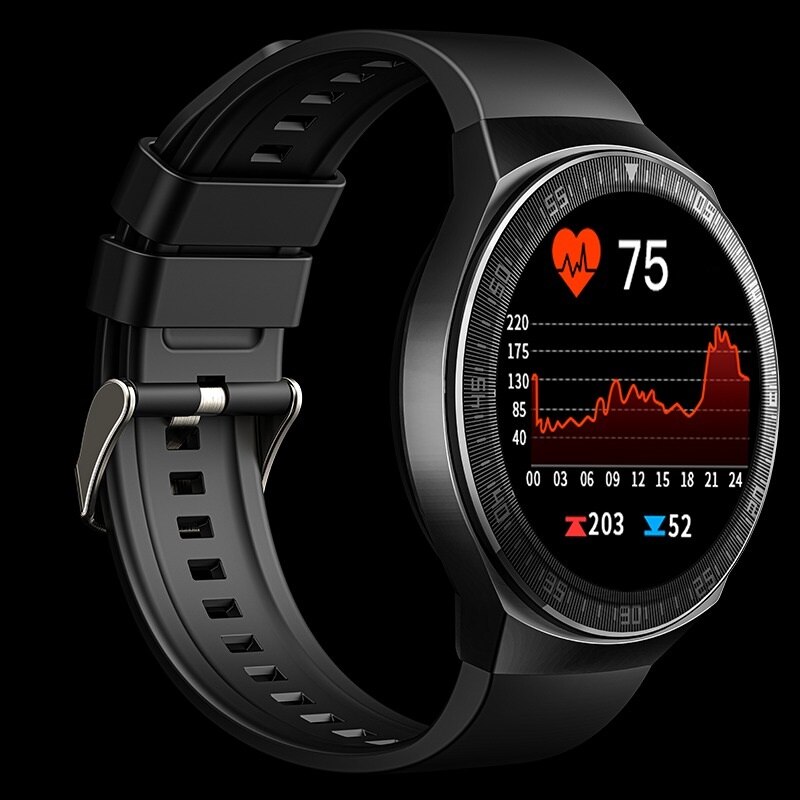 Смарт часовник NUBI МТ3, Пулс, Калории, Кръвно налягане, Bluetooth ...