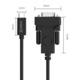 Orico XC-202-18-BK kábel, C típusú USB dugasz VGA dugóhoz, 1,80 m, fekete