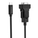 Orico XC-202-18-BK kábel, C típusú USB dugasz VGA dugóhoz, 1,80 m, fekete