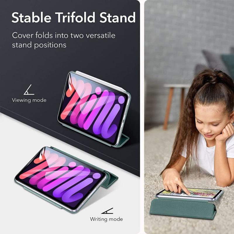 Husa pentru tableta ESR Rebound Magnetic, iPad mini 6, gri