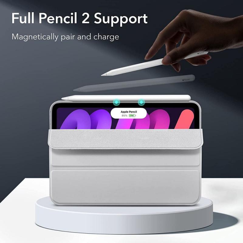 Husa pentru tableta ESR Rebound Magnetic, iPad mini 6, gri