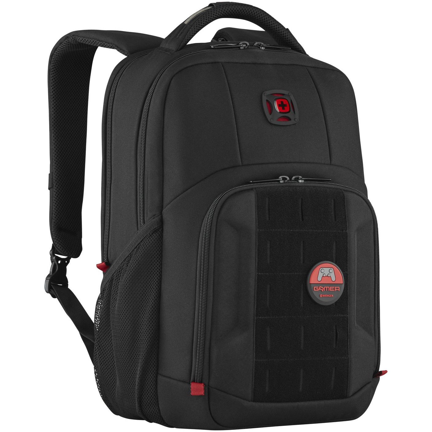 Rucsac Gaming WengerPlayerMode pentru laptop 15.6", Negru