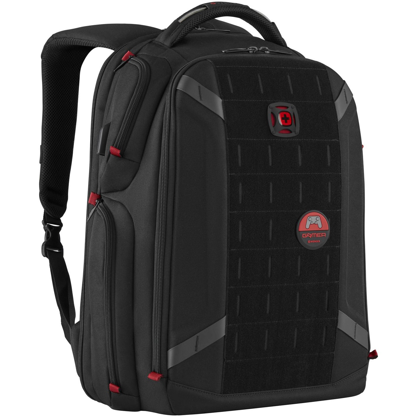 Rucsac Gaming WengerPlayerOne pentru laptop 17.3", Negru