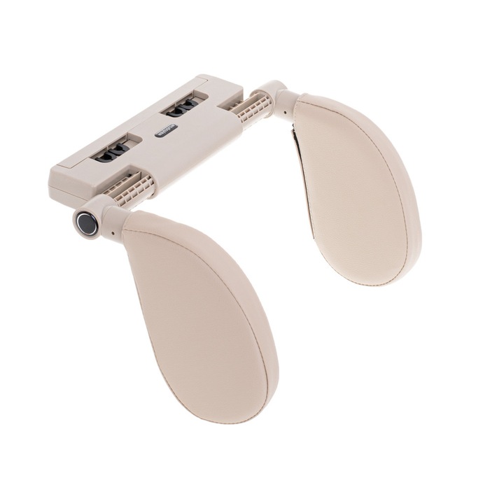 Tetiera auto pentru cap si gat, Zola®, reglabila, 26x22x23 cm, crem