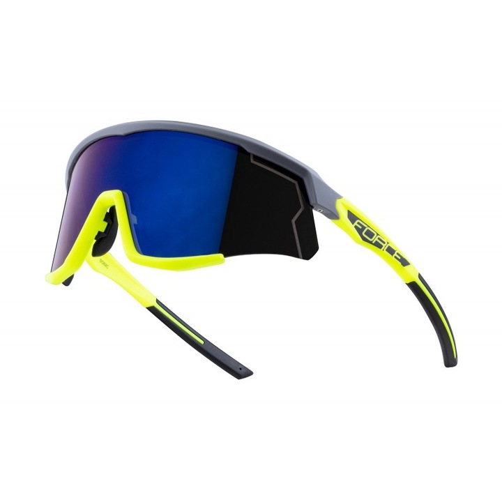 Force Sonic szemüveg, kék tükörlencse, szürke/fluo
