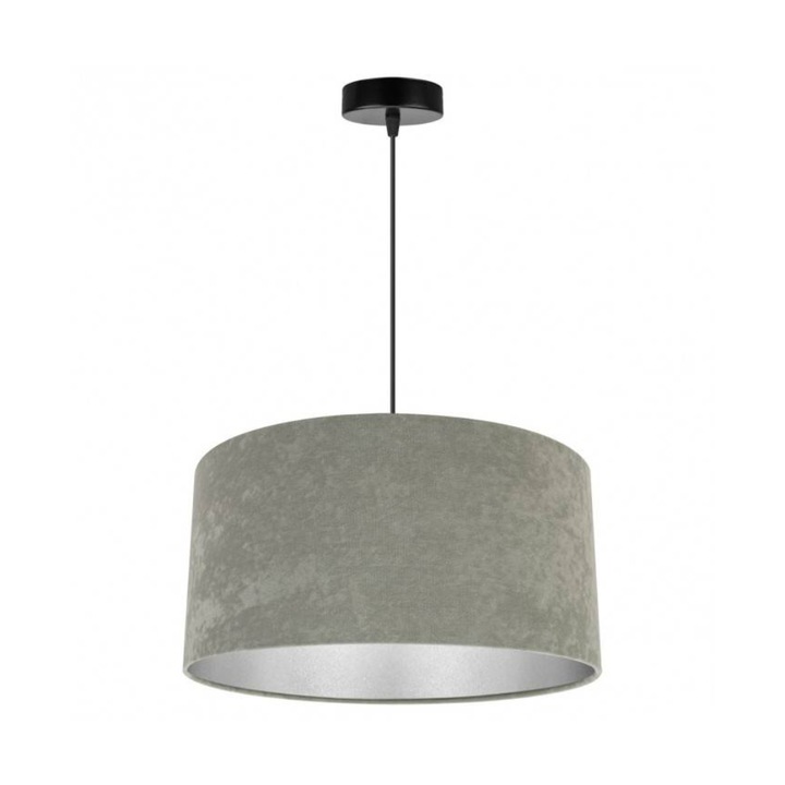 Висулка Light Home, E27, PVC/Метал, 100 см, Сив