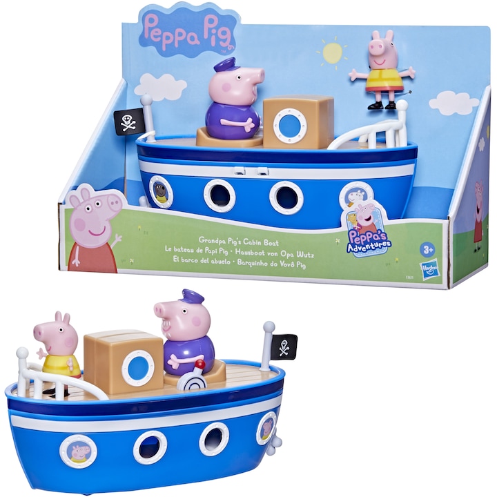 Set de joaca Peppa Pig - Mergem cu barca