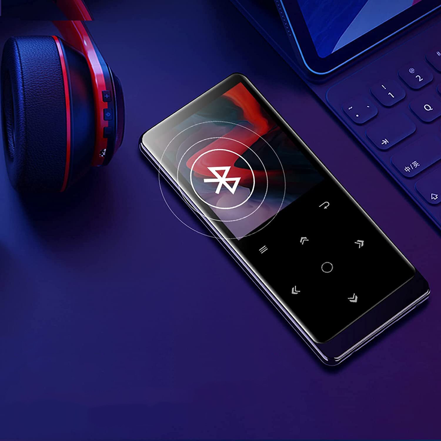 Player Mp3 Mibao, 2.4 inch, HiFi, 32GB, Black eMAG.ro