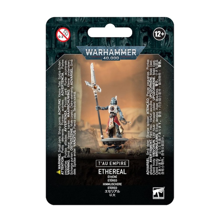 Warhammer 40k, Games Workshop, Tau Empire Ethereal figura, 1 miniatűr