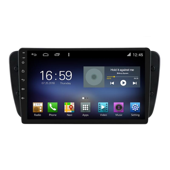 Navigatie dedicata Seat Ibiza 2008-2014 F-246 Octa Core cu Android Radio Bluetooth Internet GPS WIFI DSP 8+128GB 4G