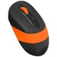 Мишка A4tech, Gaming, wireless, 2.4GHz, Оптична, 2000 dpi, Бутони/scroll 4/1, Бутон за избор на скорост, Черен/Оранжев