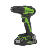 Surubelnita fara fir, Greenworks, 24V, Verde