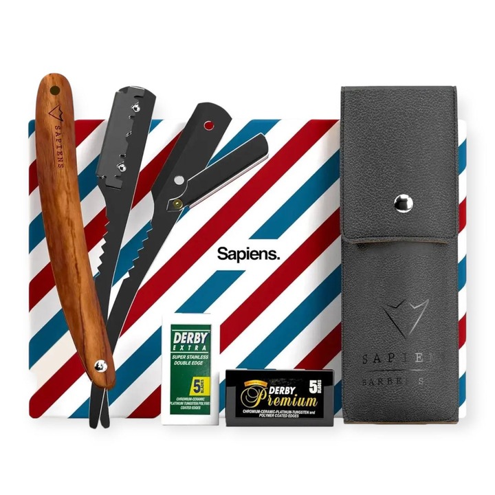 Brici cu Lama Interschimbabila – Maner din Lemn Wood Edition & Otel Inoxidabil