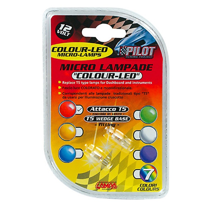 Set 2 lampi cu LED T5, Lampa, 5841.0-LM, W 2 x 4.6d, Rosu