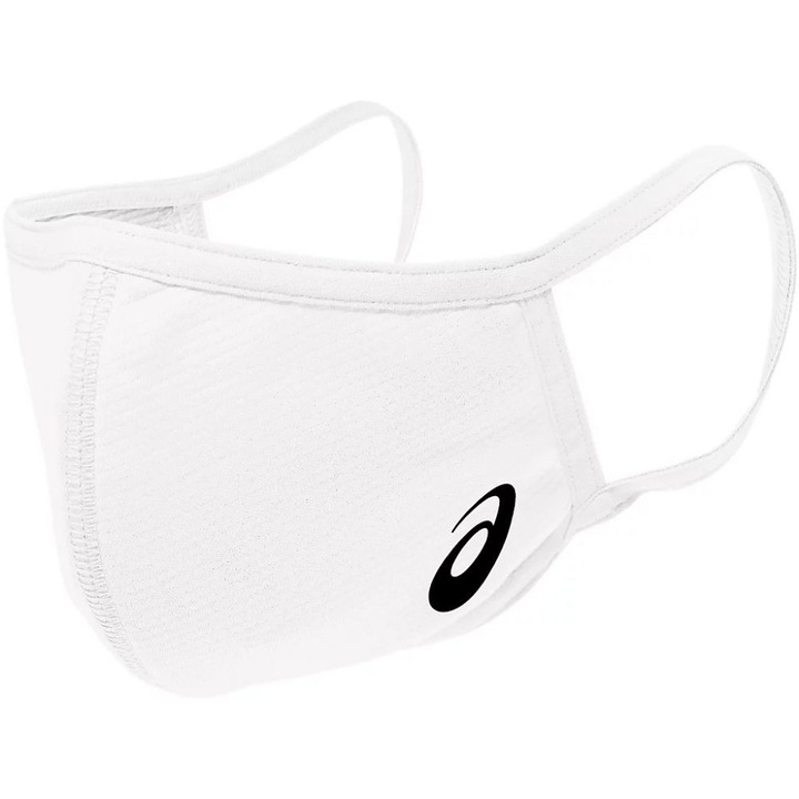 Masca faciala Asics, Textil, Alb, Unisex, M