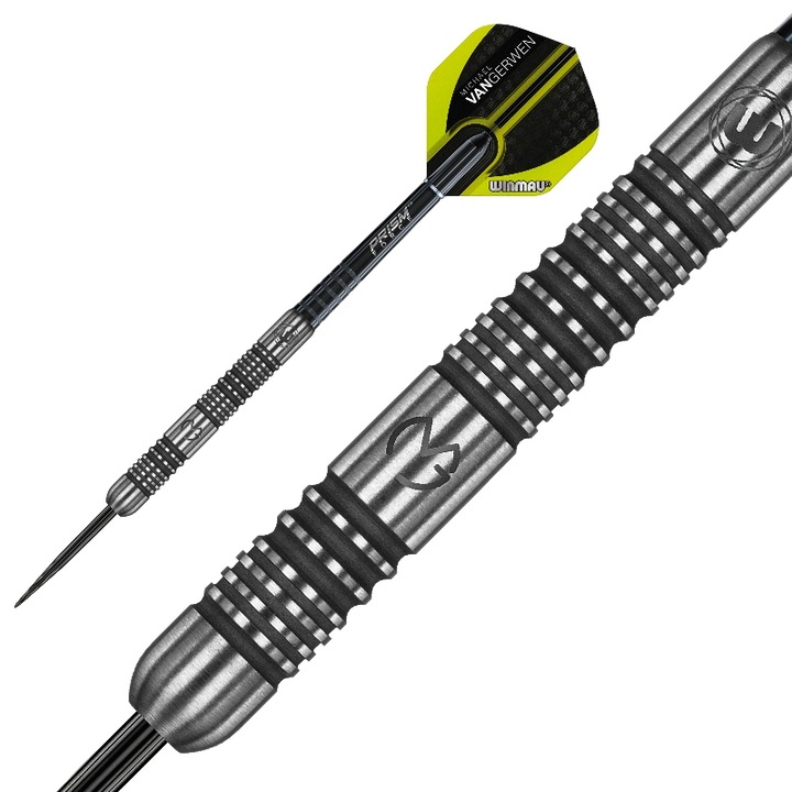 Комплект 3 броя дартс MVG Authentic, Winmau 85%, 23гр
