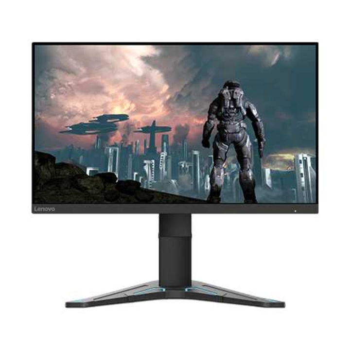 Lenovo G24-20 gaming monitor, 23.8" IPS, Full HD, 0.5ms, 165 Hz, HDMI, DisplayPort, fekete