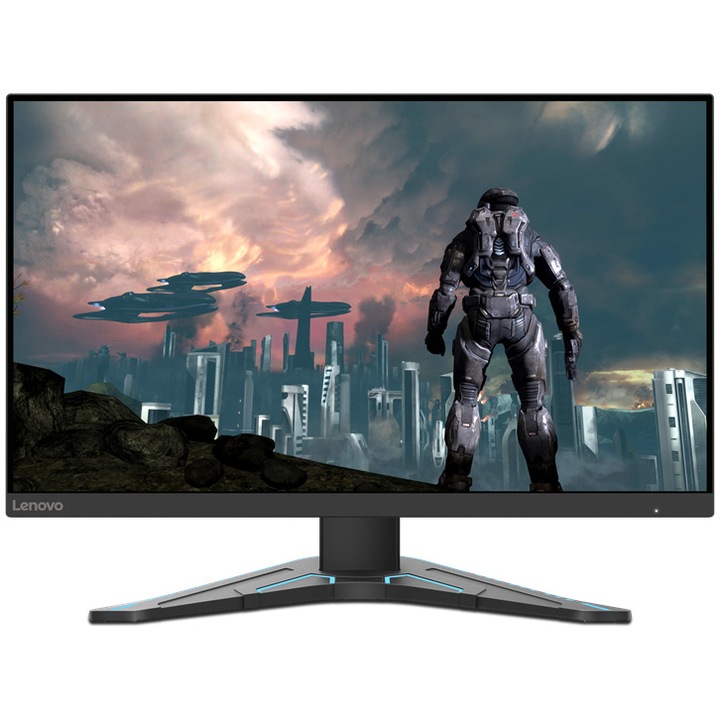 Monitor Lenovo Gaming Lenovo G24-20, 24", Full HD, 144 Hz, WLED, IPS Panel, 0.5ms, HDMI,DP, Metal Stand, Tilt/Lift Stand , AMD FreeSync™