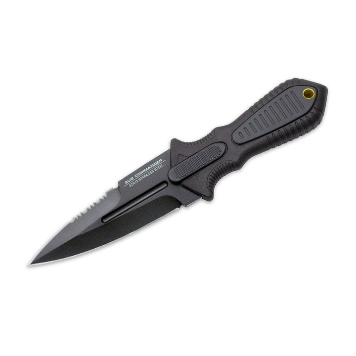 Нож United Cutlery Combat Commander UC3246, За скрито носене на врата, Ботуша или колана, Неръждаема стомана, 191 мм