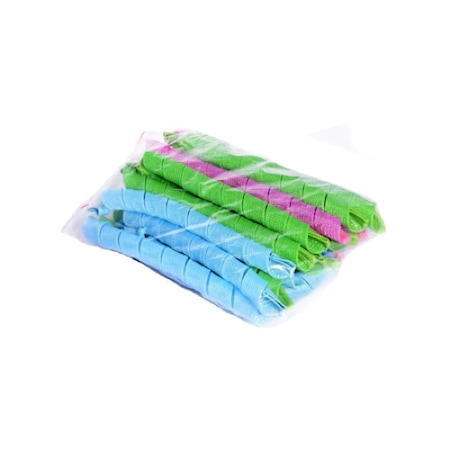 Set de 16 bigudiuri flexibile SYNO®, spiralate pentru bucle rapide