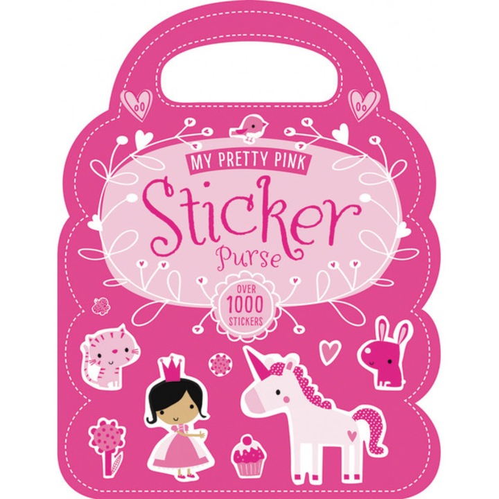 My Pretty Pink Sticker Purse de Thomas Nelson