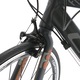Bicicleta de asfalt 700c Corelli Fit Bike 1.0, transmisie Shimano, cadru 52cm, frane Promax, Gri - Portocaliu