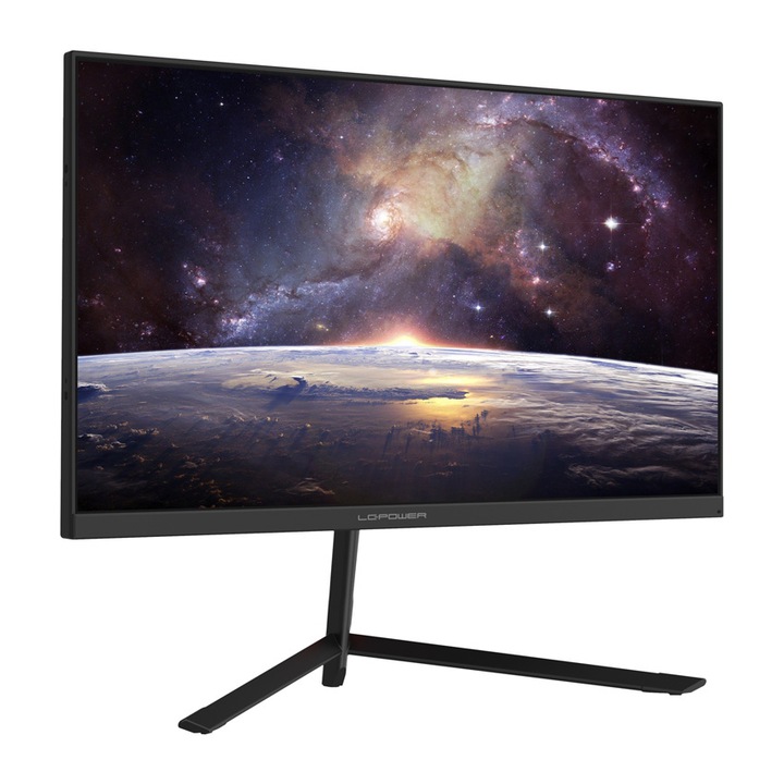 Monitor de gaming, LC-power, Full HD, Adaptive Sync, OverDrive, IPS rapid, 23.8 inch, 1920x1080 pixeli, Negru