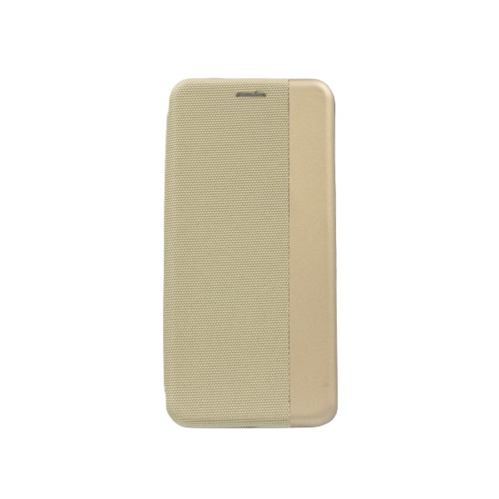 Раиран калъф книжка за Samsung A32 5G, златен