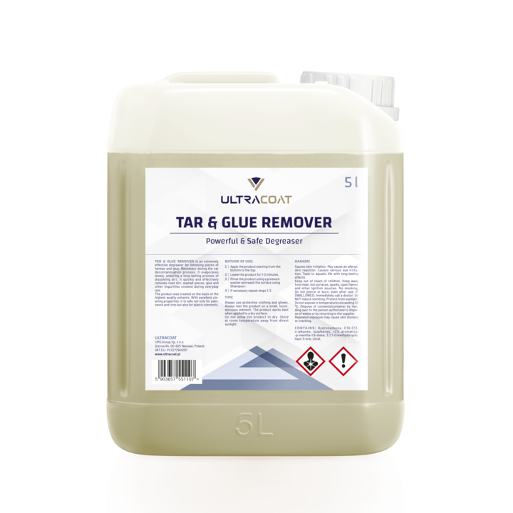 Ultracoat Tar & Glue Remover професионален разтвор 5л