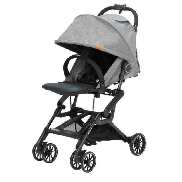 Компактна сгъваема количка Combi Japan CFS Light Grey