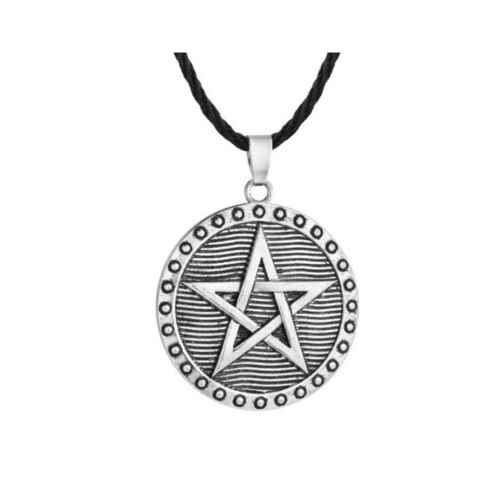 OEM medálos nyaklánc, modell 15 Viking, zsinór 45-52 cm, ezüst