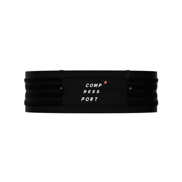 Колан за джогинг, Compressport Free Belt Pro, полиамид, черен, XS-S