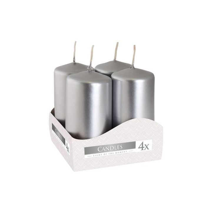 Комплект свещи SW40/80-271, Сребрист, 4 броя