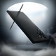Husa pentru Samsung Galaxy S22 Ultra 5G, Poliuretan, Matte Black